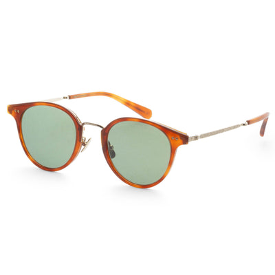 Garrett Leight Unisex MARMONT COMBO S 46mm Amber Tort Sunglasses ML4038-46-AMT-WGF