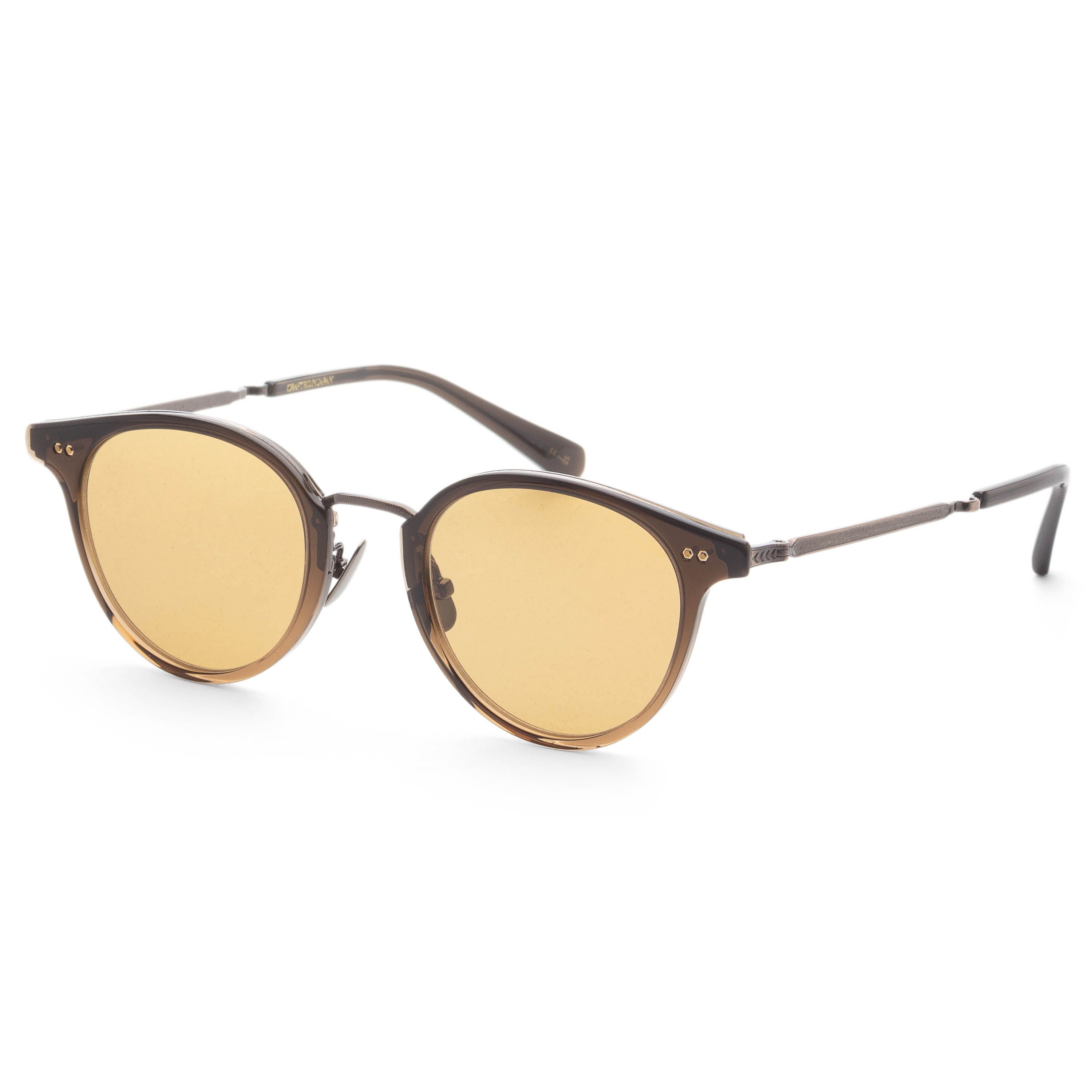Garrett Leight Unisex MARMONT COMBO S 46mm Truffle Sunglasses ML4038