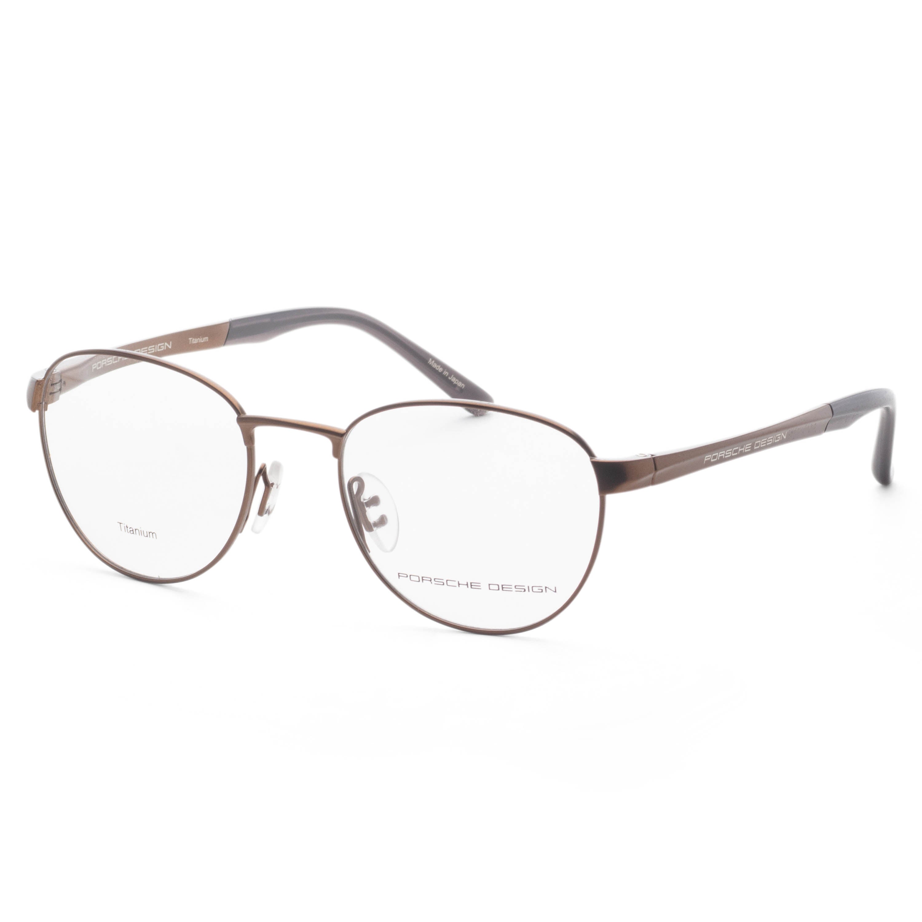 Porsche Design Unisex 50mm Brown Eyeglasses P836950D