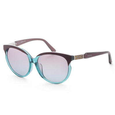 Swarovski Women's 58 mm Turquoise Gradient Sunglasses SK0081F-5889T