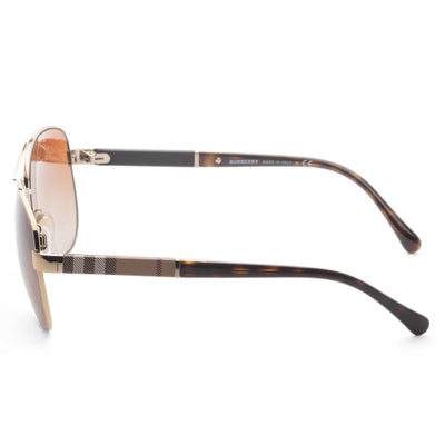 Burberry Women's 59mm Light Gold Sunglasses BE3080-114513-59