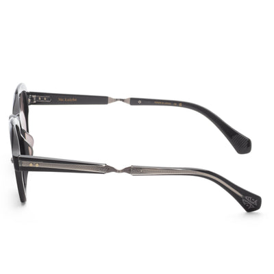 Garrett Leight Women's RELL 50mm Black Gunmetal Sunglasses ML2055-50-BK-GMSFLAVA