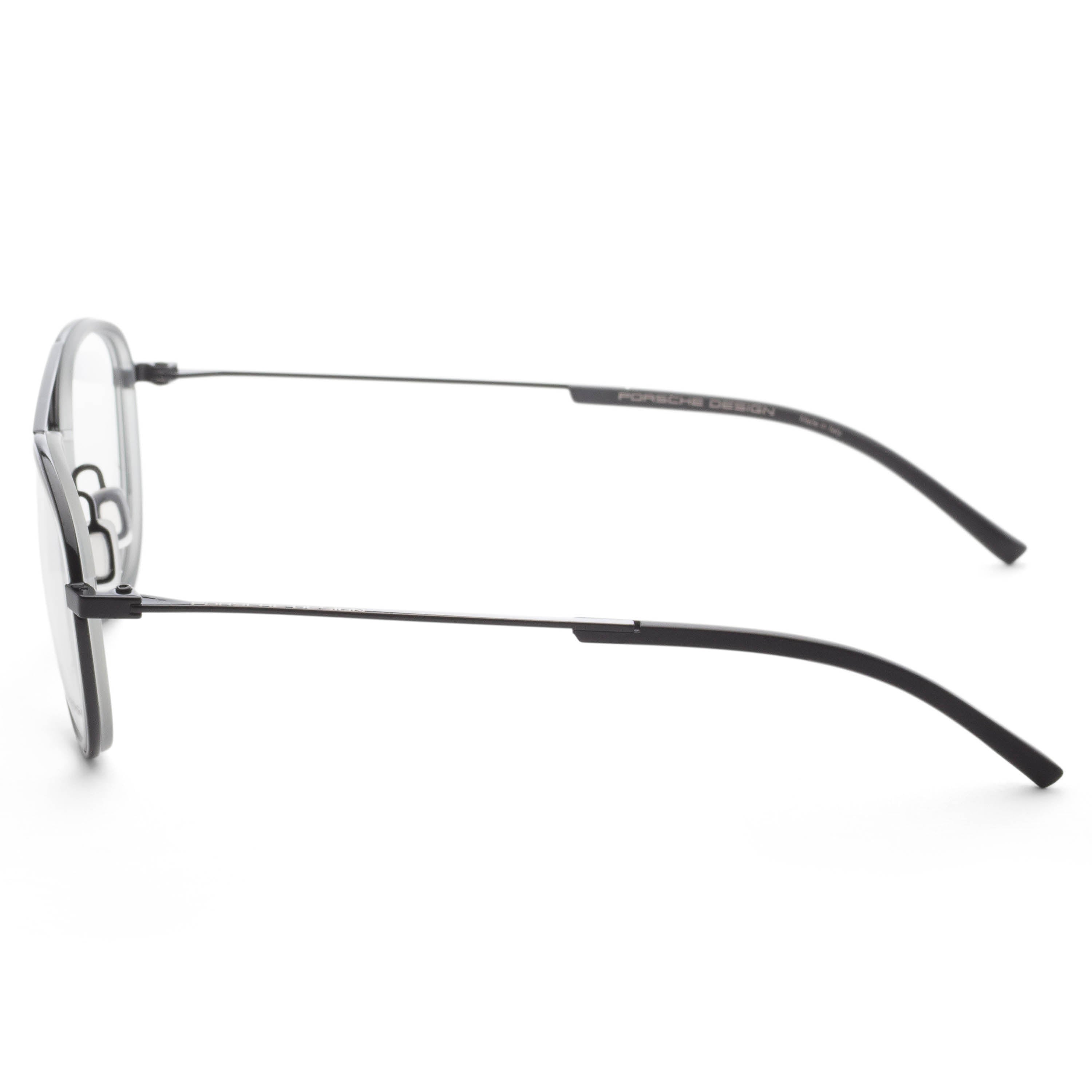 Porsche Design Men's 53mm Black Eyeglasses P8366-53A