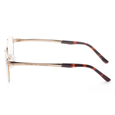 Porsche Design Unisex 52mm Gold Eyeglasses P836950B