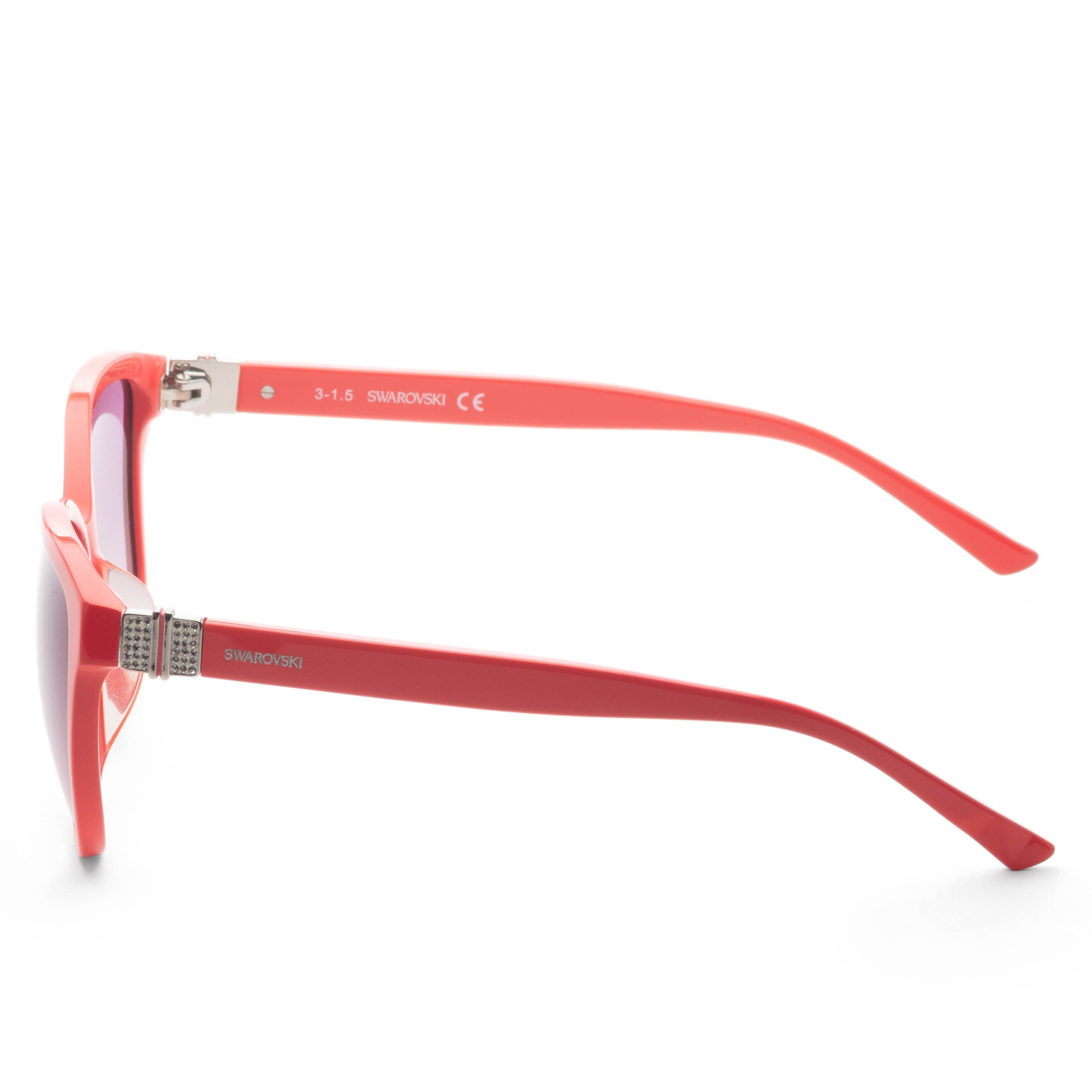 Swarovski Women's 58 mm Red Sunglasses SK0120F-5866B