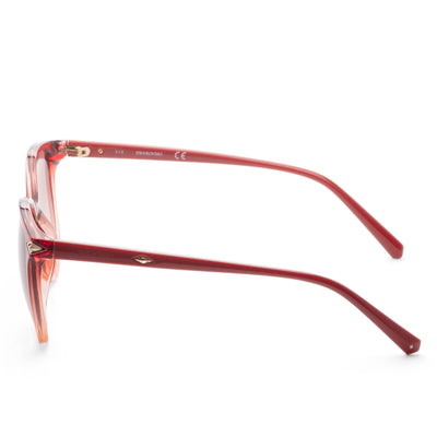 Swarovski Women's 55 mm Shiny Red Sunglasses SK0191-66F
