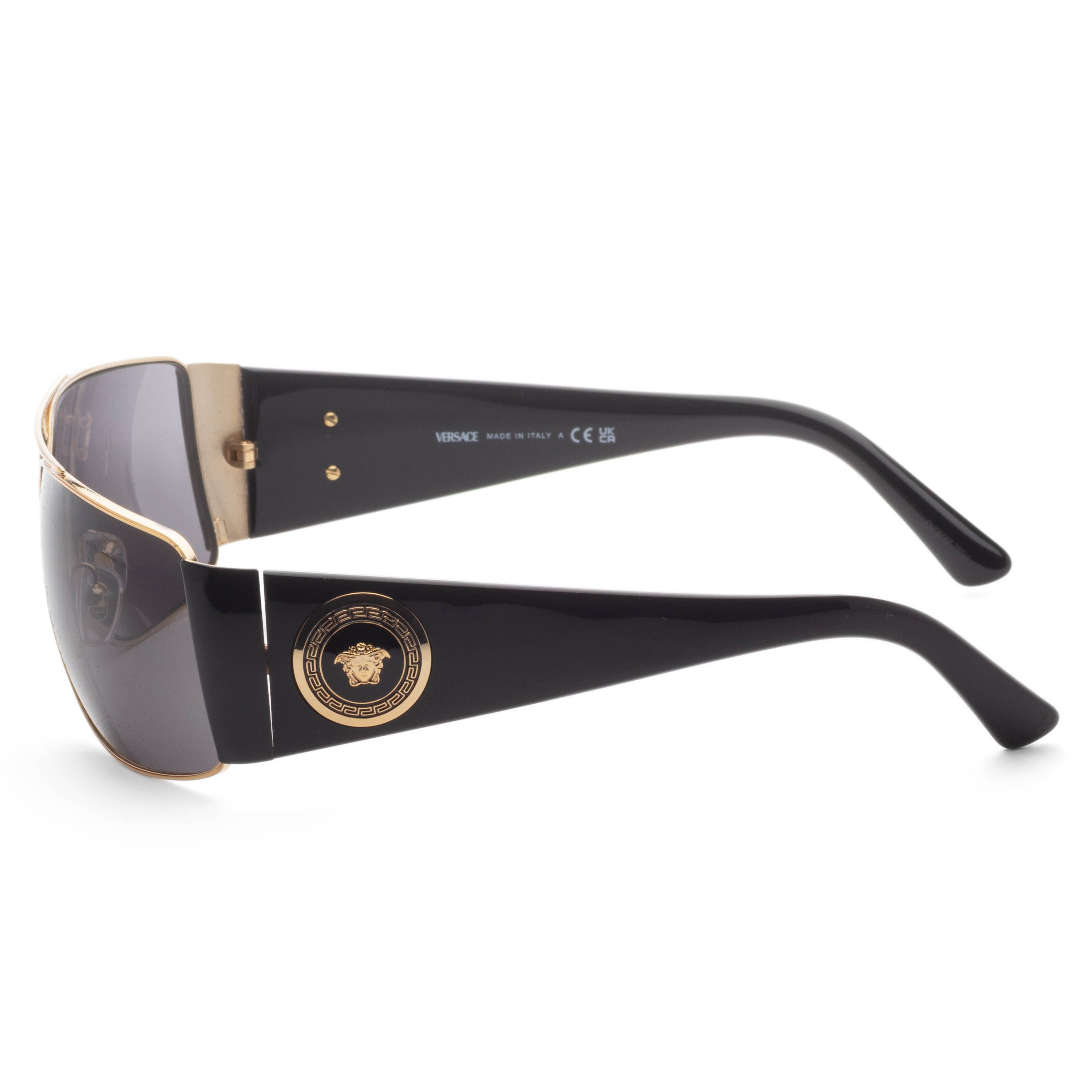 Versace Men's 63mm Gold Sunglasses VE2163-100287-63