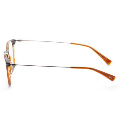 Tumi Men's 51mm Straited Brown Eyeglasses VTU5125103BQ