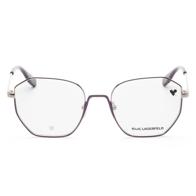 Karl Lagerfeld Women's 54mm Violet Silver Eyeglasses KL356-532-54