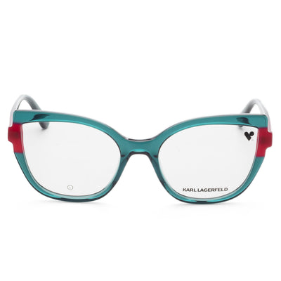 Karl Lagerfeld Women's 54mm Transparent Green Eyeglasses KL6132-317