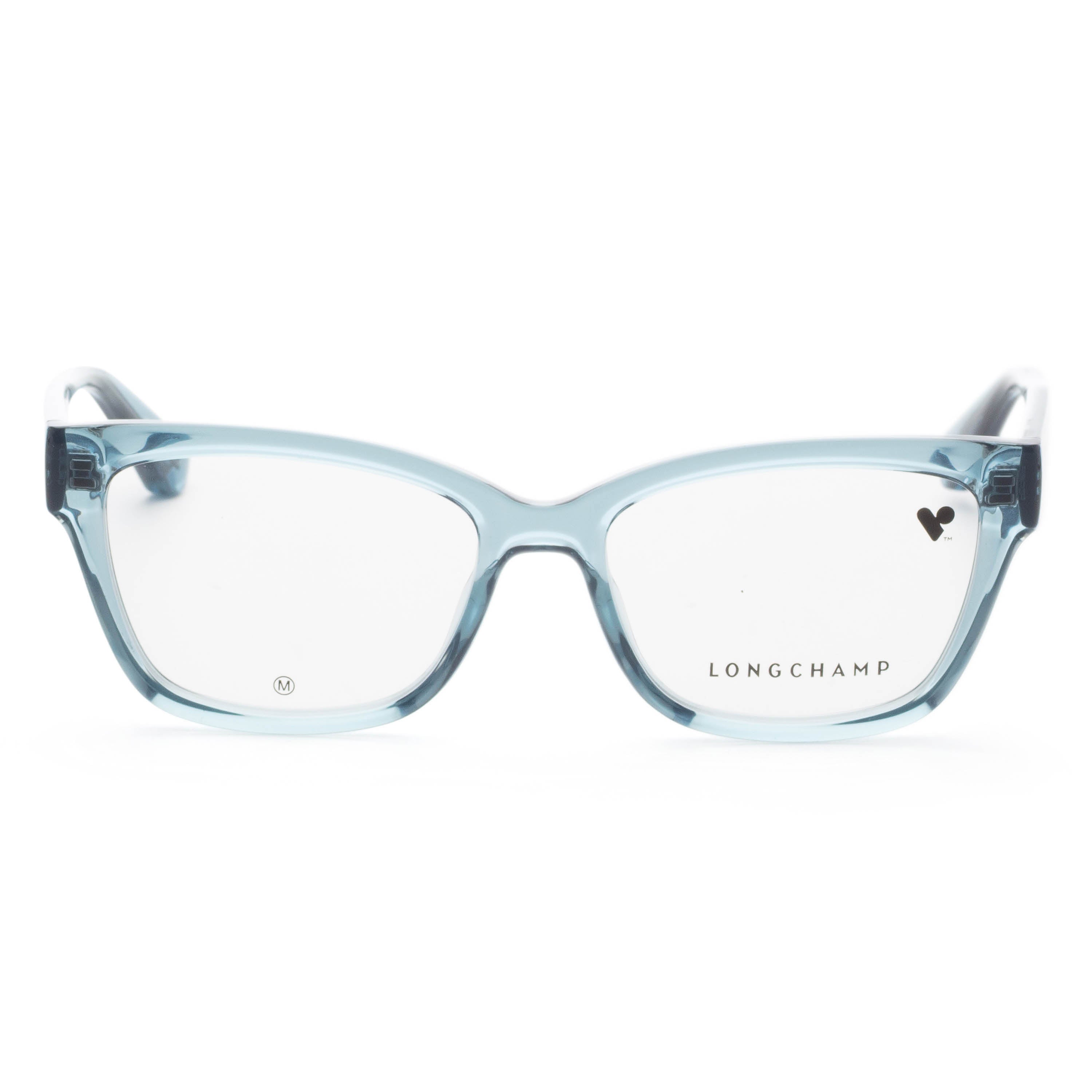 Longchamp Women's 53mm Transparent Avio Blue Eyeglasses LO2738-405