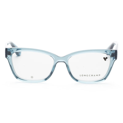 Longchamp Women's 53mm Transparent Avio Blue Eyeglasses LO2738-405