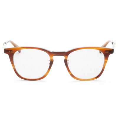 Garrett Leight Men's WRIGHT C 47mm Beachwood Eyeglasses ML1026-47-BW-WG
