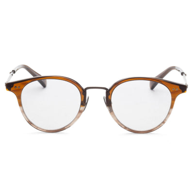 Garrett Leight Unisex MARMONT 46mm Mahogany Fade Eyeglasses ML3038-46-MAF-ATG
