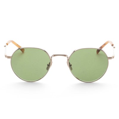 Garrett Leight Unisex HACHI 49mm 12K White Gold Sunglasses ML4033
