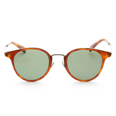 Garrett Leight Unisex MARMONT COMBO S 46mm Amber Tort Sunglasses ML4038-46-AMT-WGF