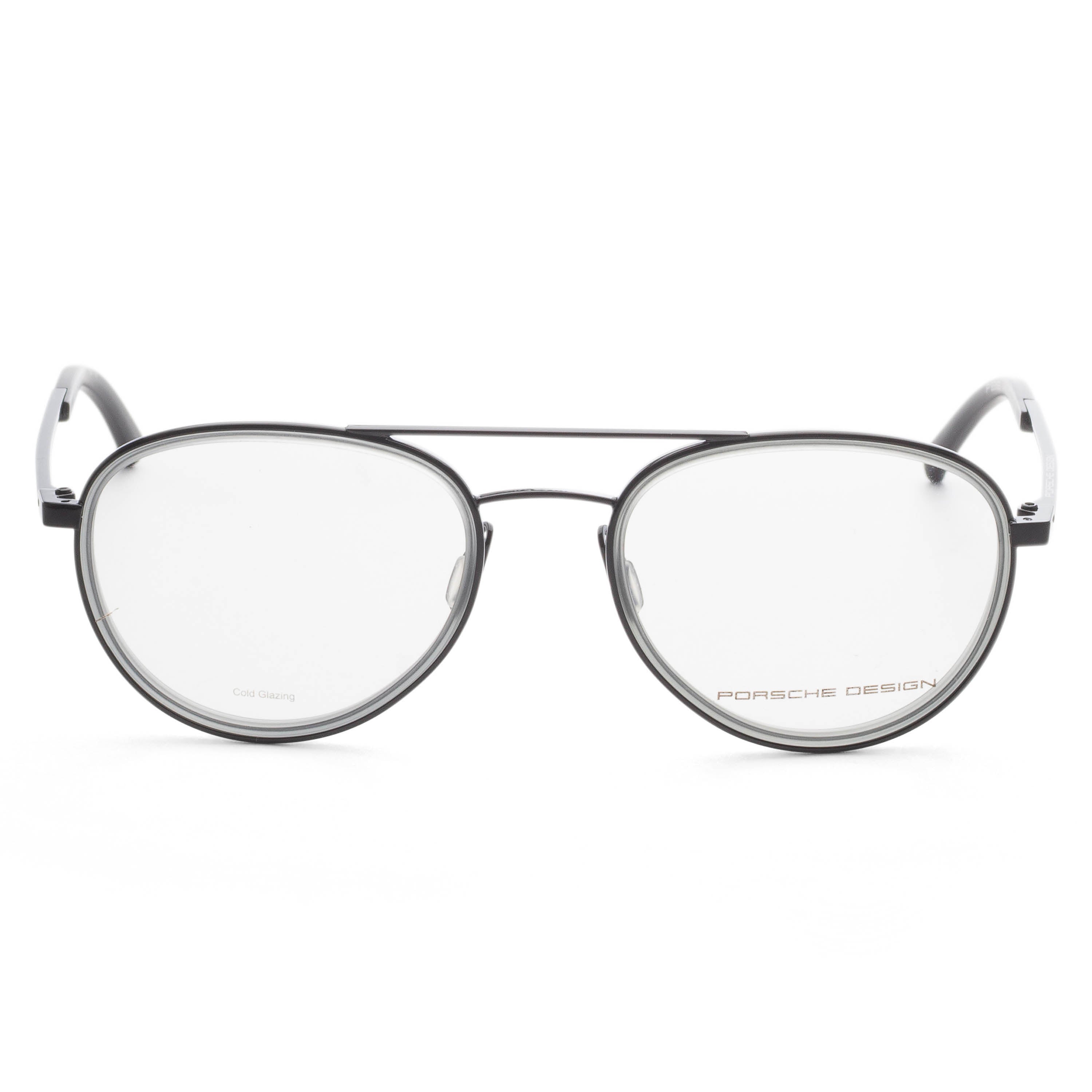 Porsche Design Men's 53mm Black Eyeglasses P8366-53A