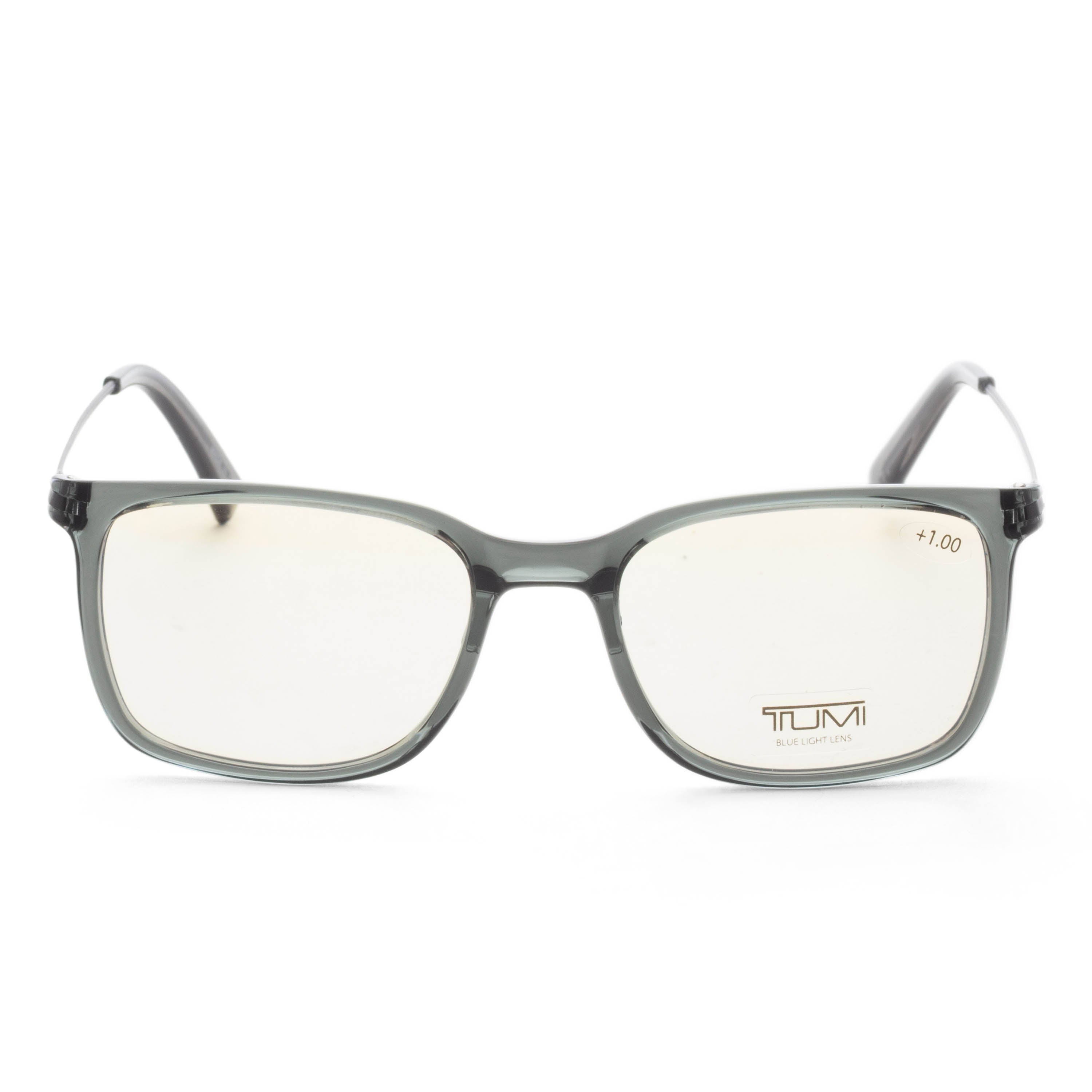 Tumi Men's 53mm Crystal Eyeglasses VTU803530TEA10