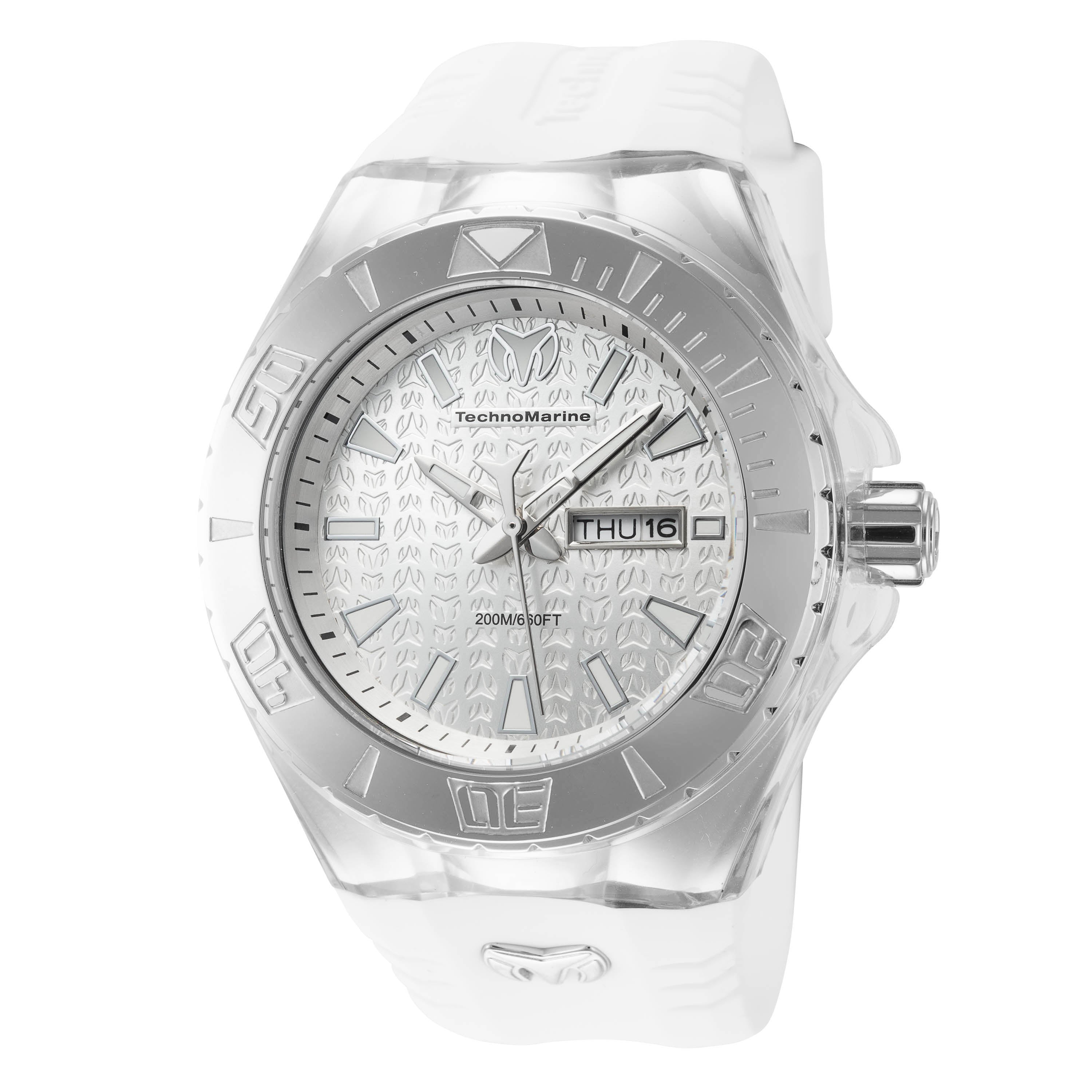 TechnoMarine Men's Cruise Monogram 48mm Quartz Watch TM-122008
