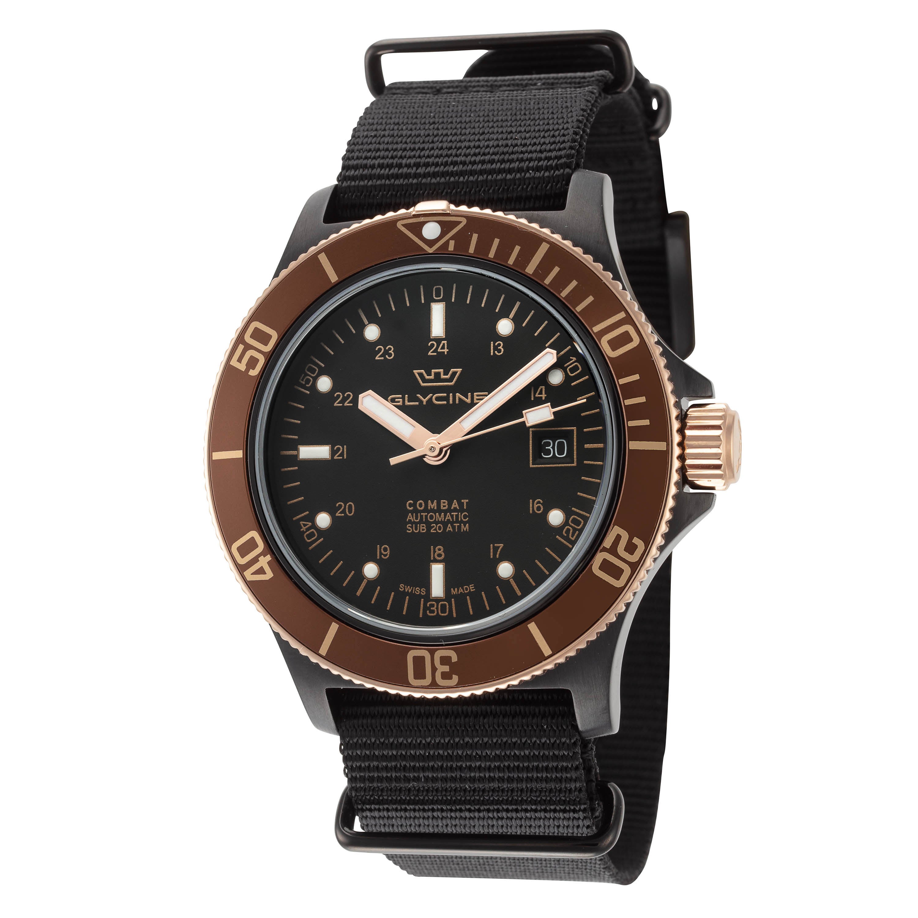 Glycine Men's Combat Sub 42mm Automatic Watch GL0173