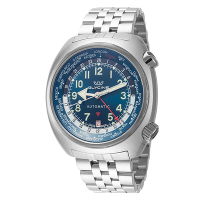 Glycine Men's Airman SST GMT 43mm Automatic Watch GL0310