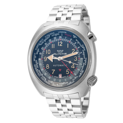 Glycine Men's Airman SST GMT 43mm Automatic Watch GL0311