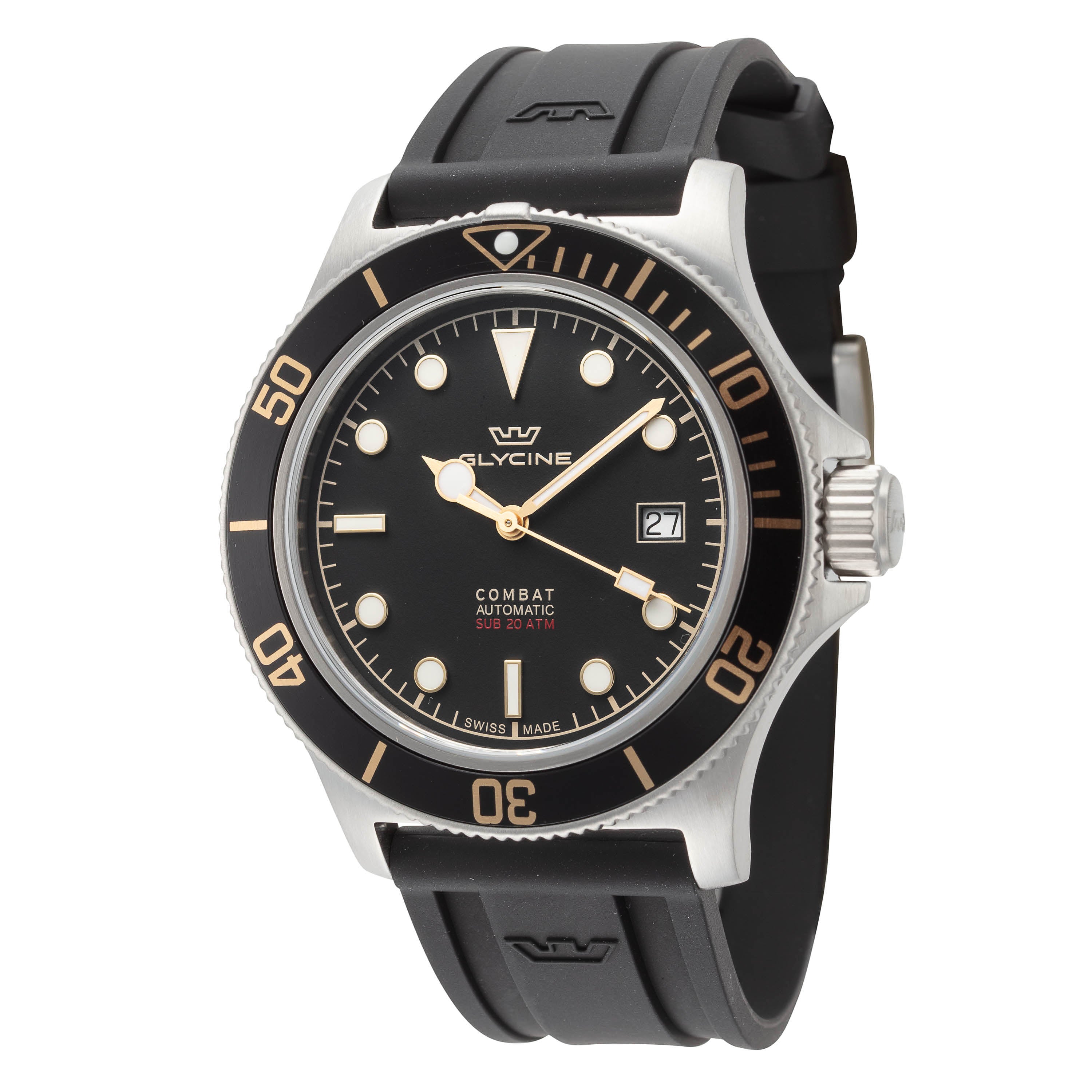 Glycine Men's Combat Sub 42mm Automatic Watch GL0326
