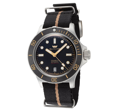 Glycine Men's Combat Sub Box Ceramic 41mm Automatic Watch GL0522