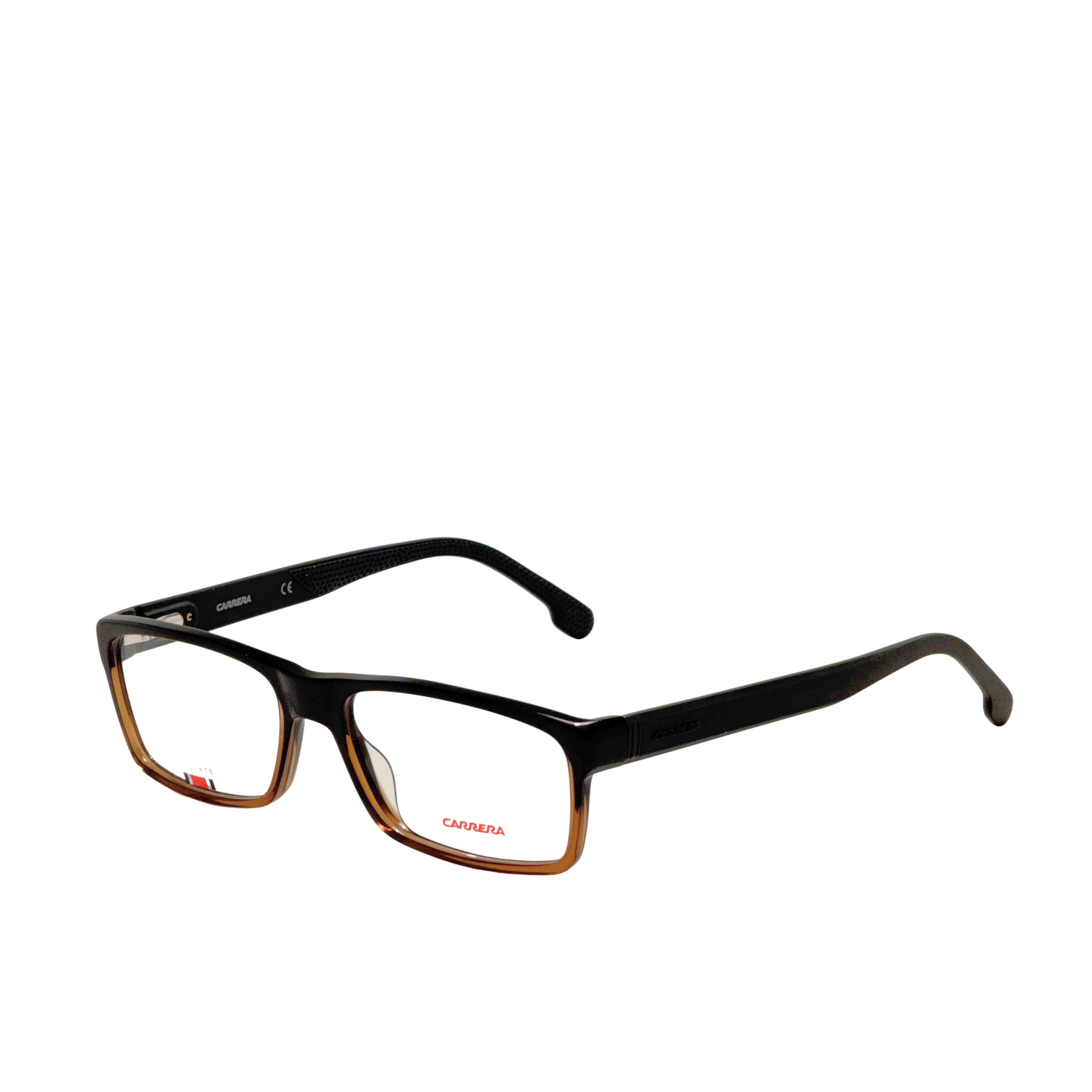Carrera Men's 55 mm Black Brown Eyeglasses CARRERA8852-R60-55