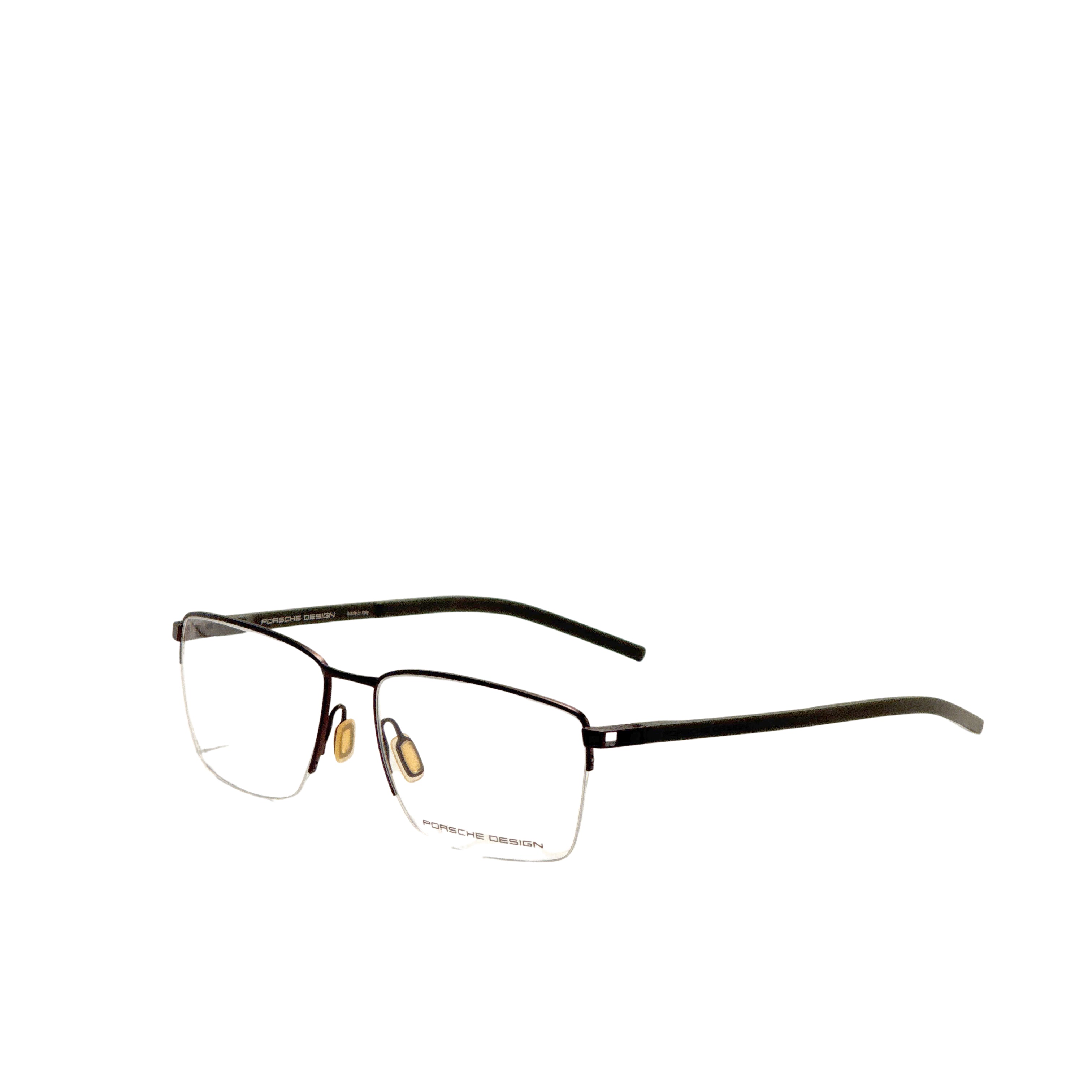 Porsche Design Men's 57mm Brown Green Eyeglasses P8757-57D000