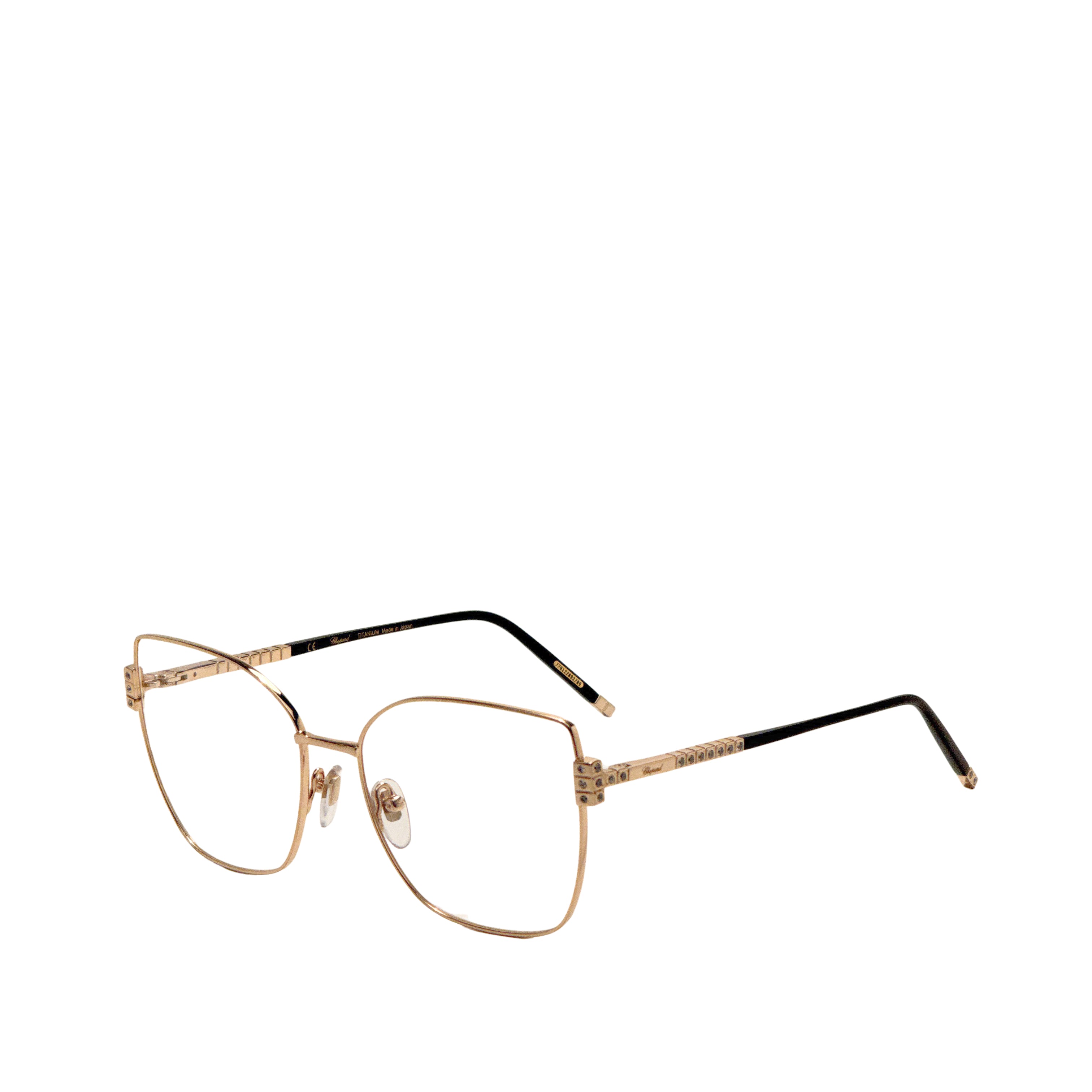 Chopard Women's 56mm Rose Gold Eyeglasses VCHG01S560300