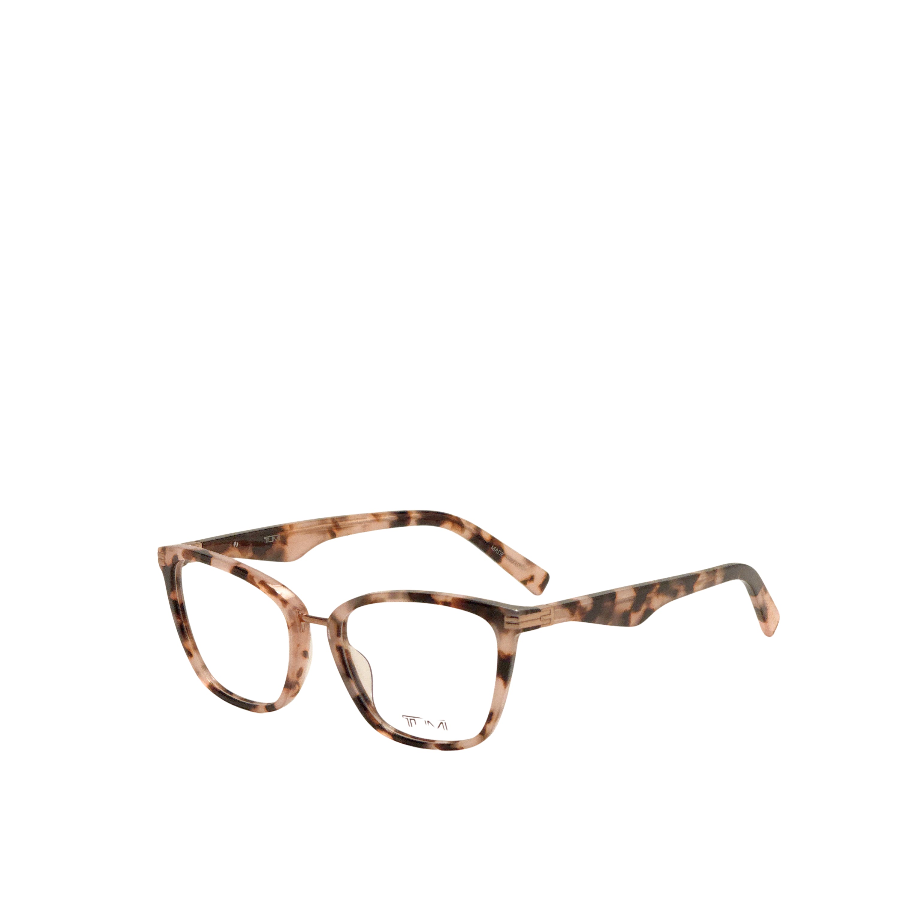Tumi Women's 53mm Spotted Pink Eyeglasses VTU016530Z13