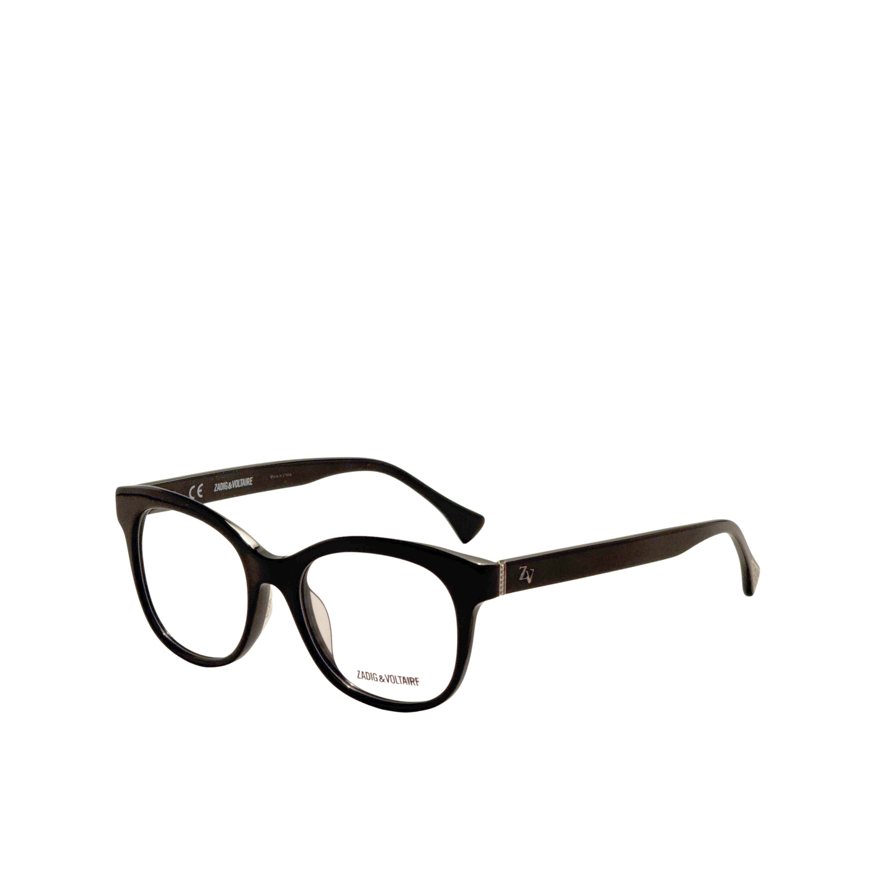 Zadig & Voltaire Unisex 50mm Black Eyeglasses VZV013500700