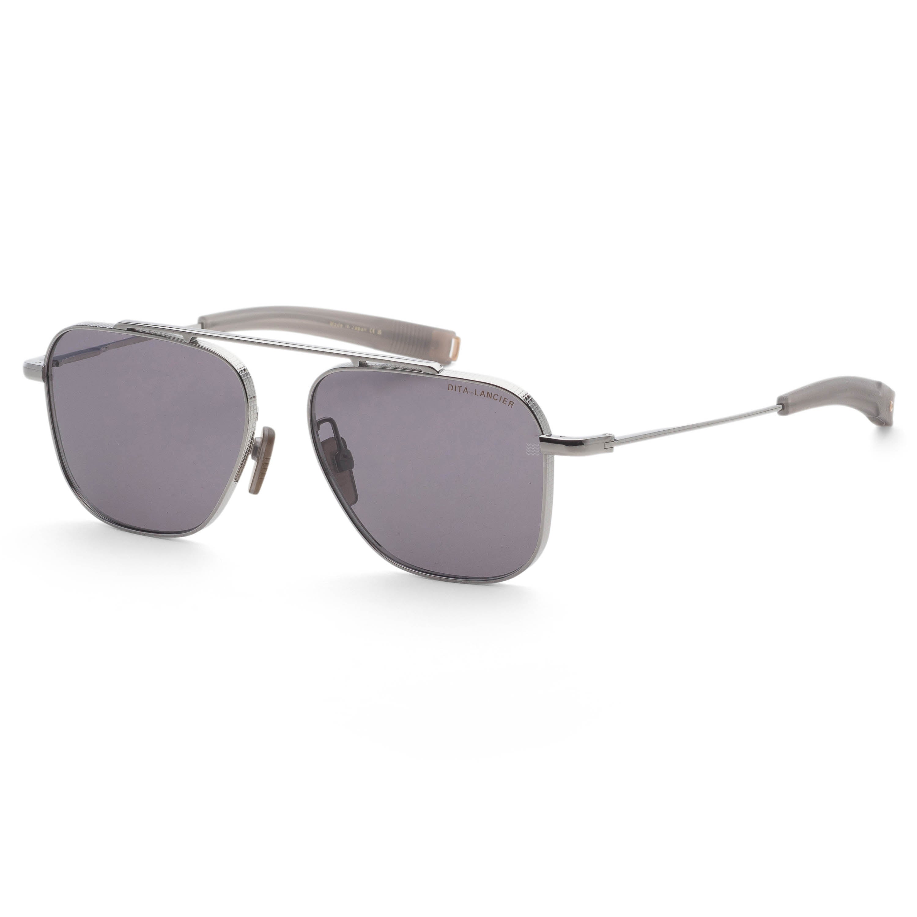 Dita Lancier Men's 57 mm Sunglasses Black Palladium Polarized DLS102-57-01