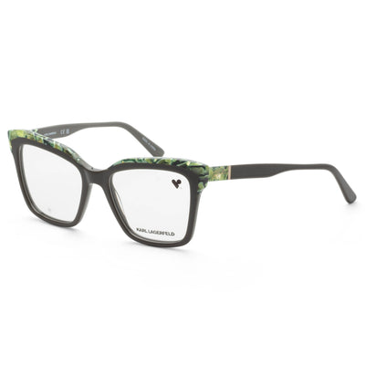 Karl Lagerfeld Women's 52mm Olive Green Marble Eyeglasses KL6130-309-52