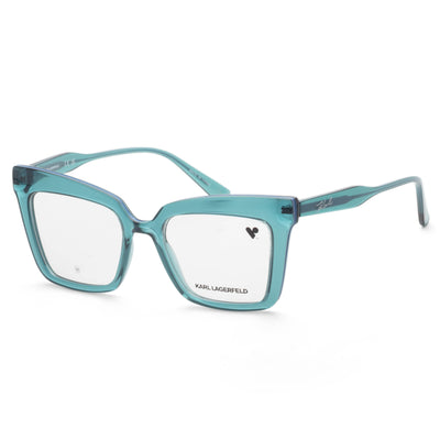 Karl Lagerfeld Women's 51mm Petrol Trilayer Eyeglasses KL6136-425-51