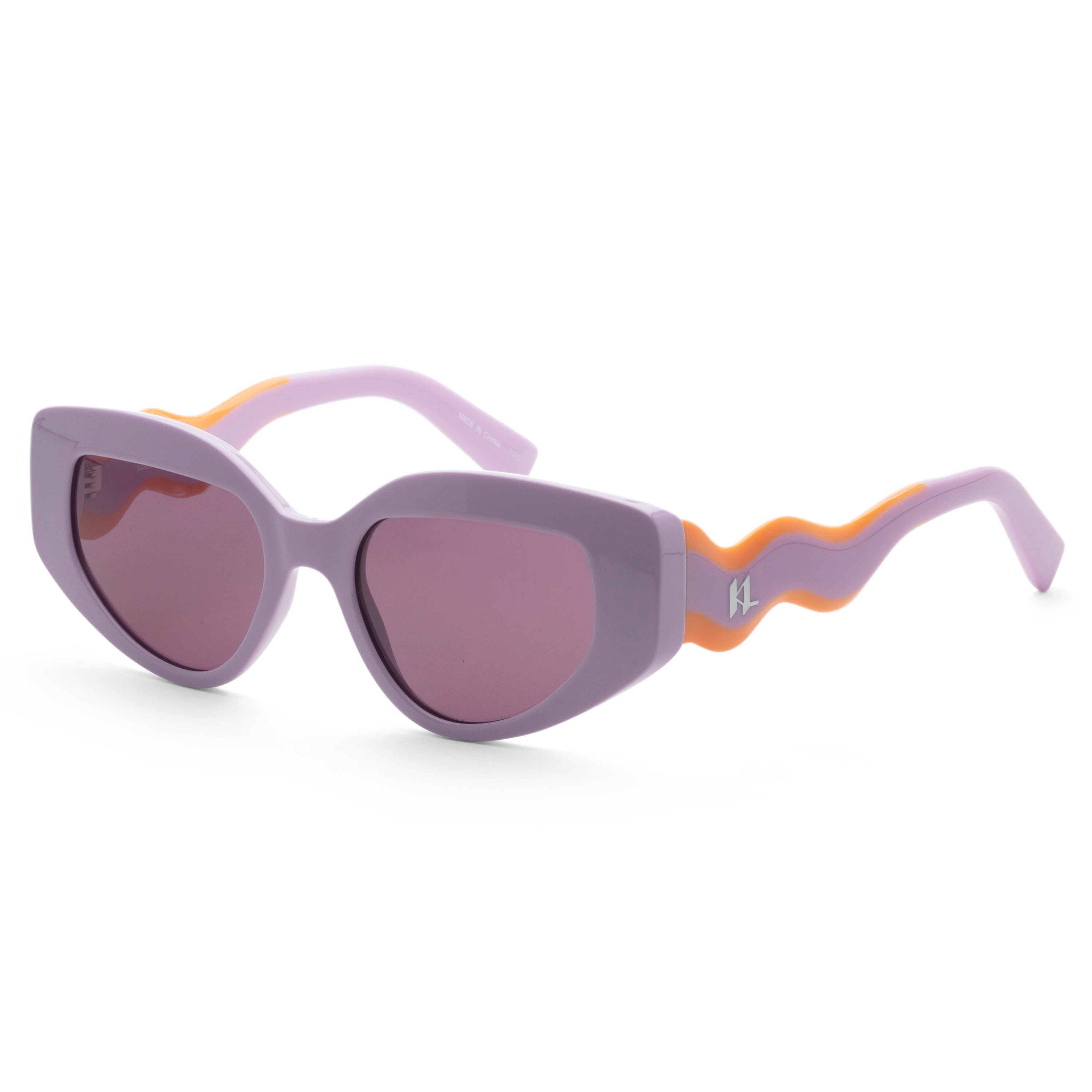 Karl Lagerfeld Women's 50mm Shiny Pink Sunglasses KL6144S-650
