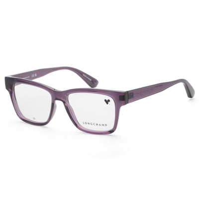Longchamp Women's 52mm Transparent Purple Eyeglasses LO2737-501
