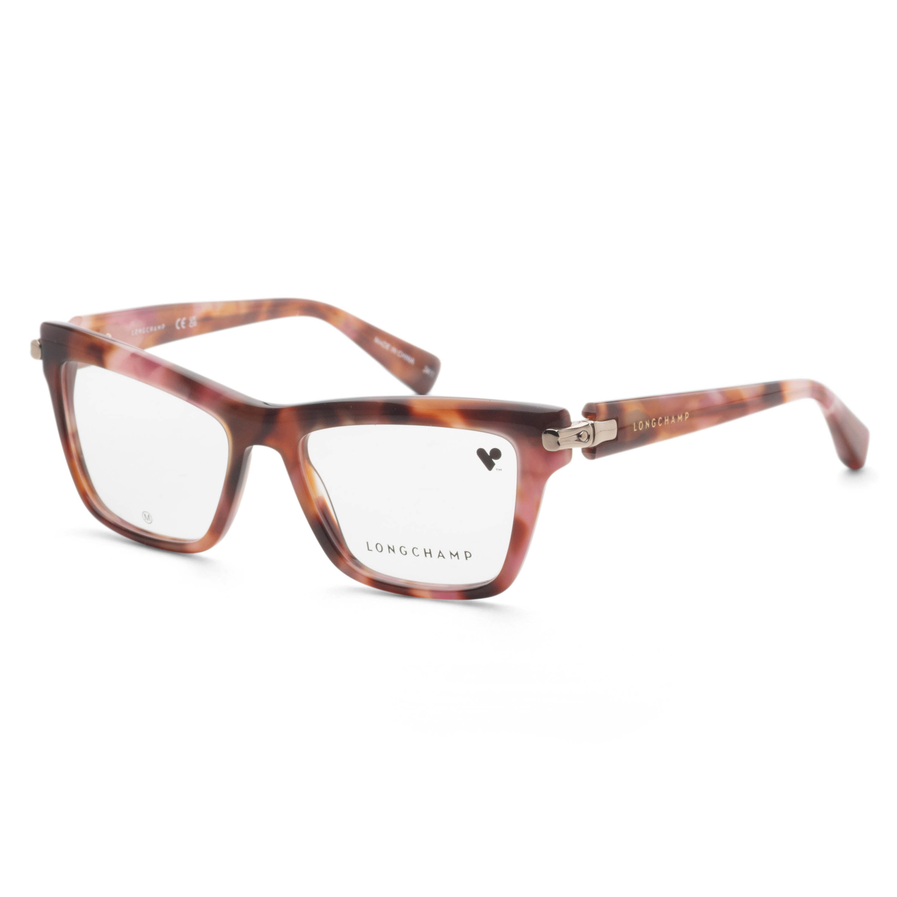 Longchamp Women's 53mm Rose Havana LO2766-690-53