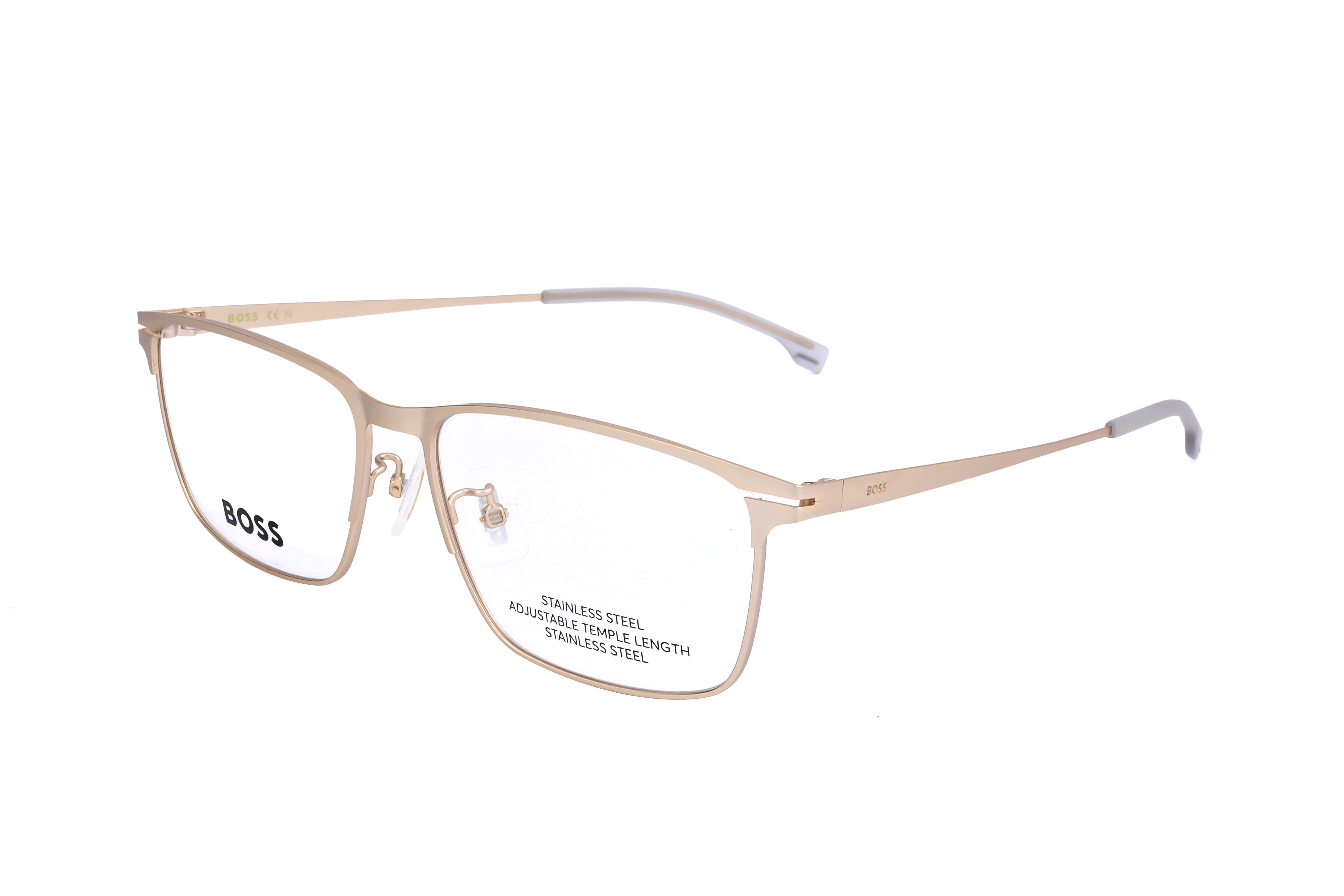 Hugo Boss Men's 57mm Matte Gold Eyeglasses BOSS1467-F-AOZ-57