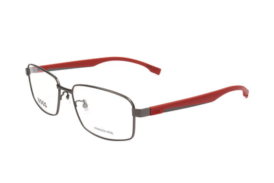 Hugo Boss Men's 57mm Matte Dark Ruthenium Eyeglasses BOSS1470-F-R80-57