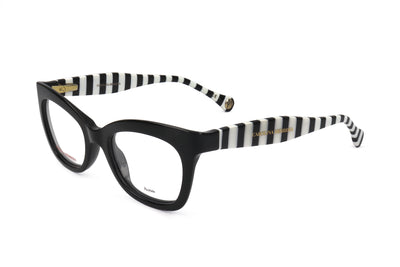 Carolina Herrera Women's 50mm Black White Eyeglasses HER0089-080S-20