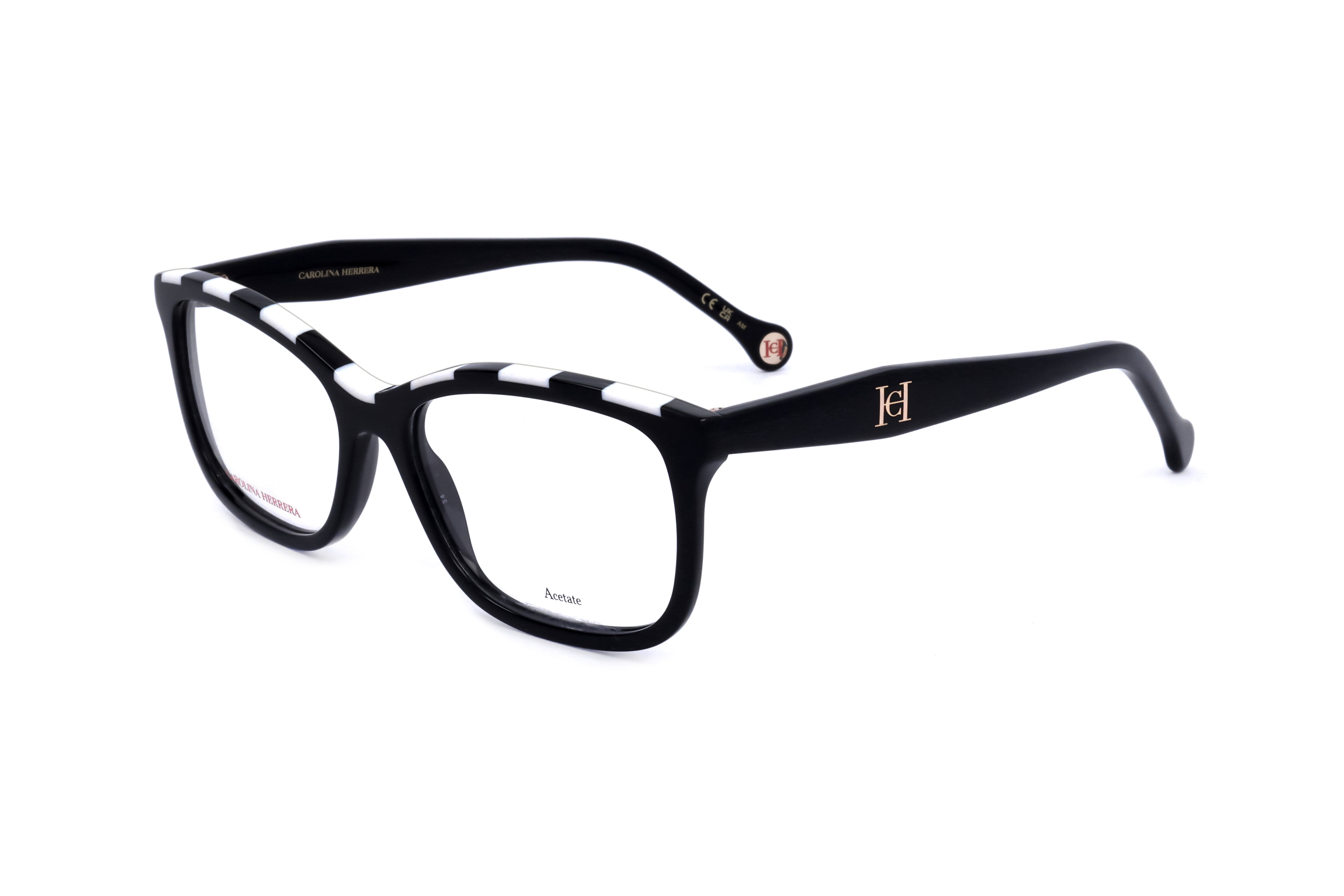 Carolina Herrera Women's 54mm Black White Eyeglasses HER0147-80S-54