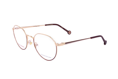 Carolina Herrera Women's 50mm Gold Burgundy Eyeglasses HER0169-0NOA-19