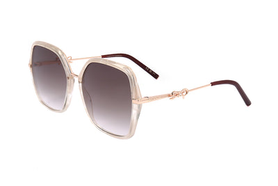 Carolina Herrera Women's 57mm White Marble Sunglasses HER0217-S-YNA-57
