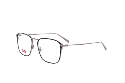 Levi's Men's 52 mm Matte Black Ruthenium Eyeglasses LV5000-TI7-52