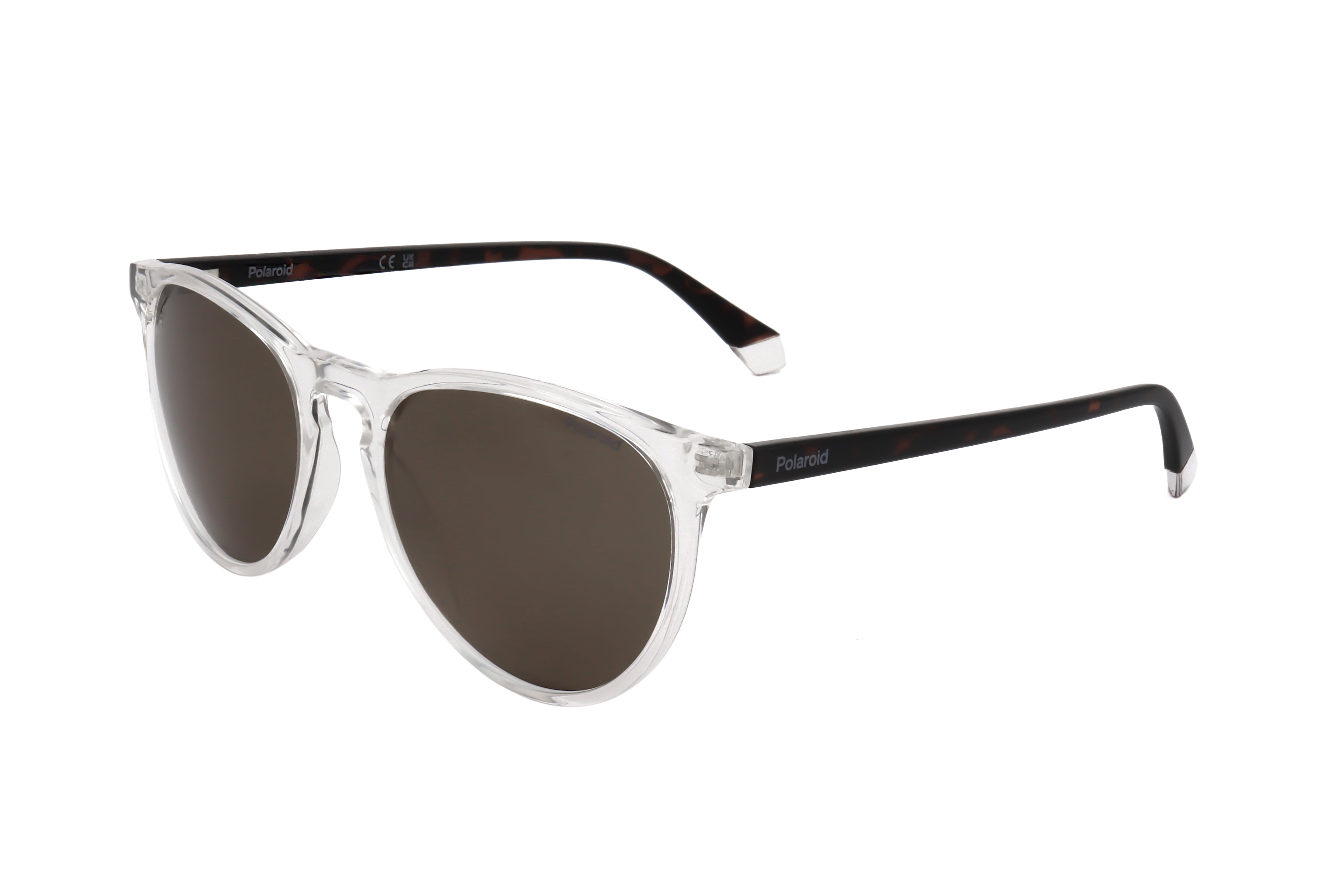 Polaroid Unisex 54 mm Crystal Sunglasses Polarized PLD4152-S-900-54