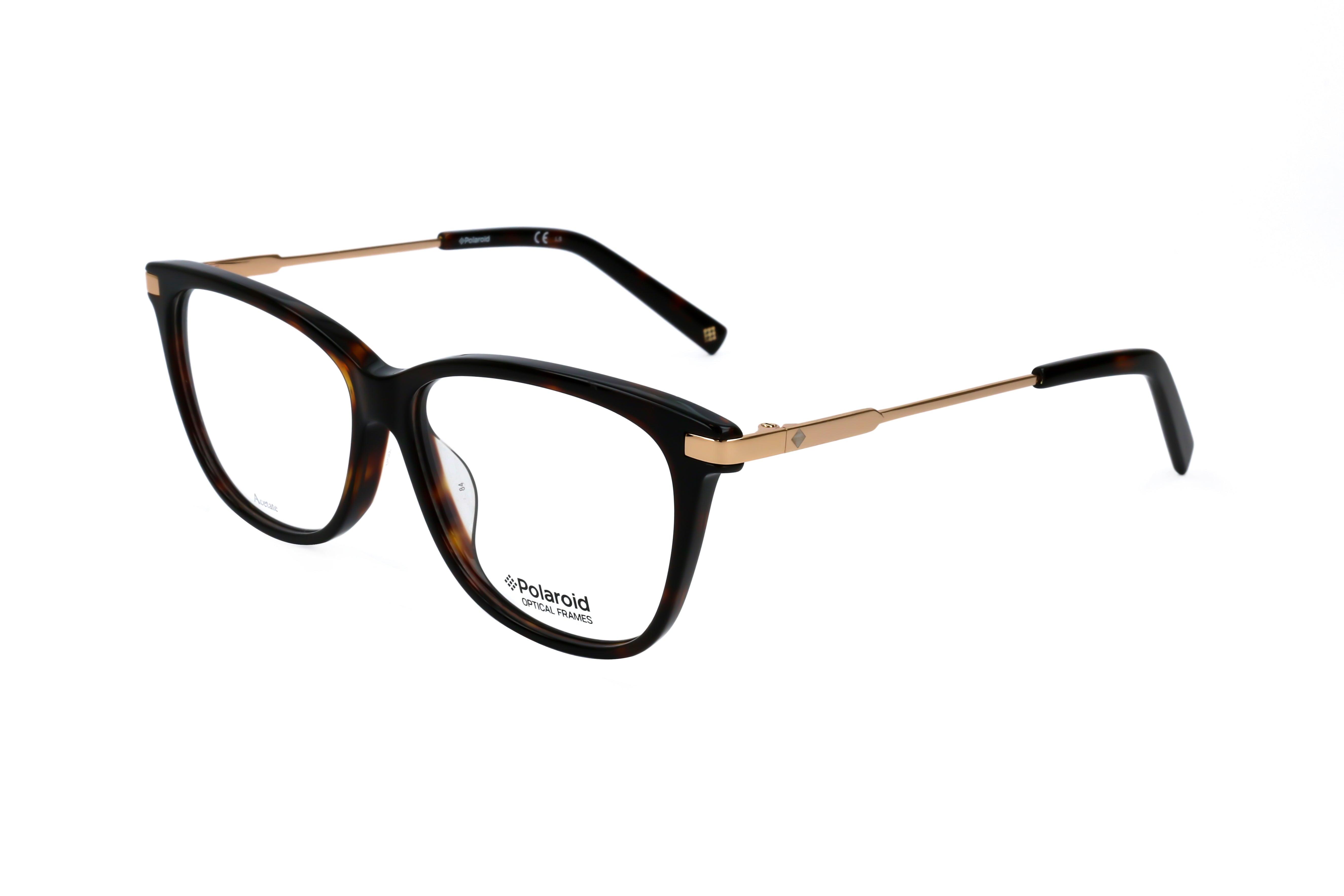 Polaroid Women's 53 mm Havana Eyeglasses PLDD353-086-53
