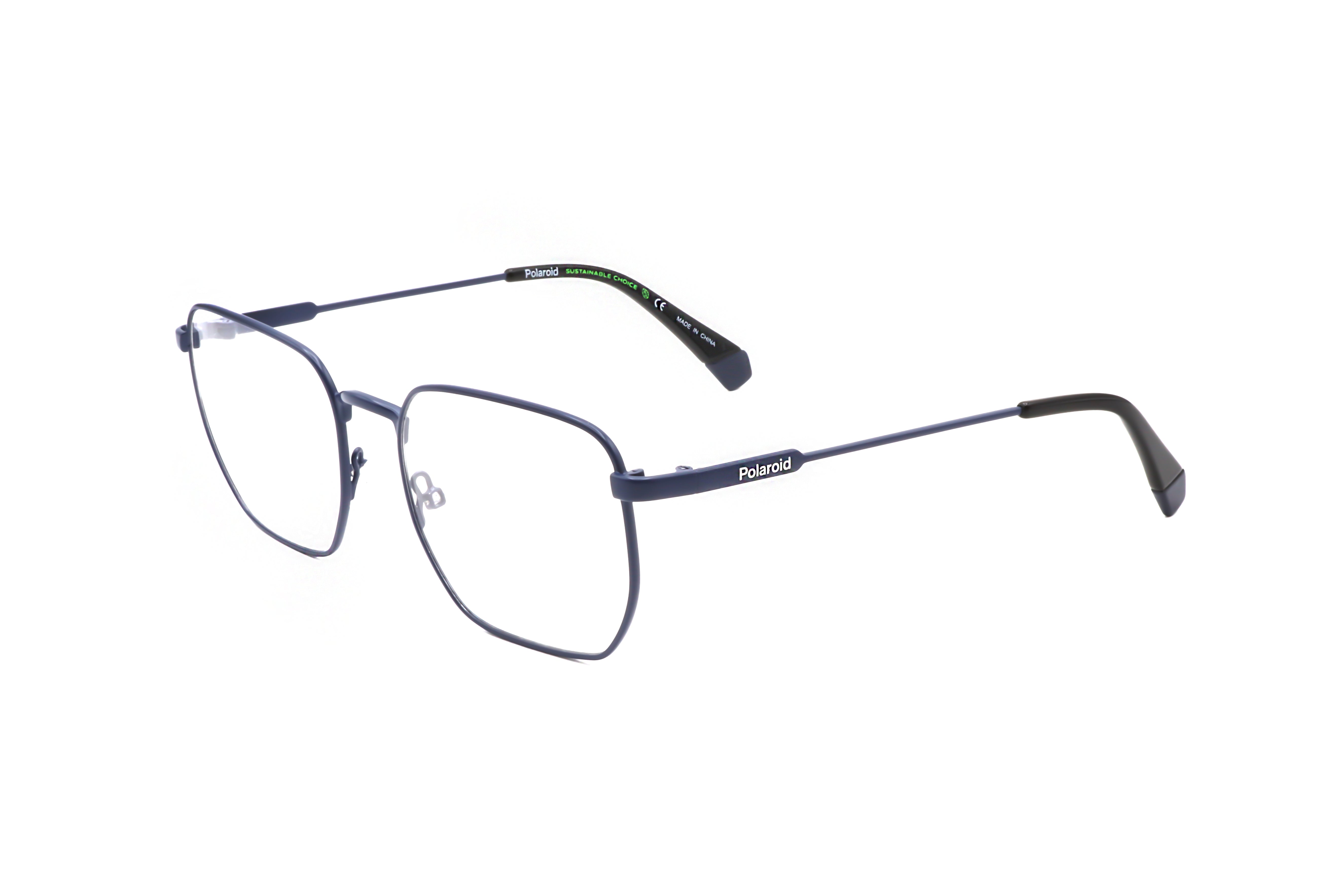 Polaroid Men's 54 mm Matte Blue Eyeglasses PLDD485-FLL-54