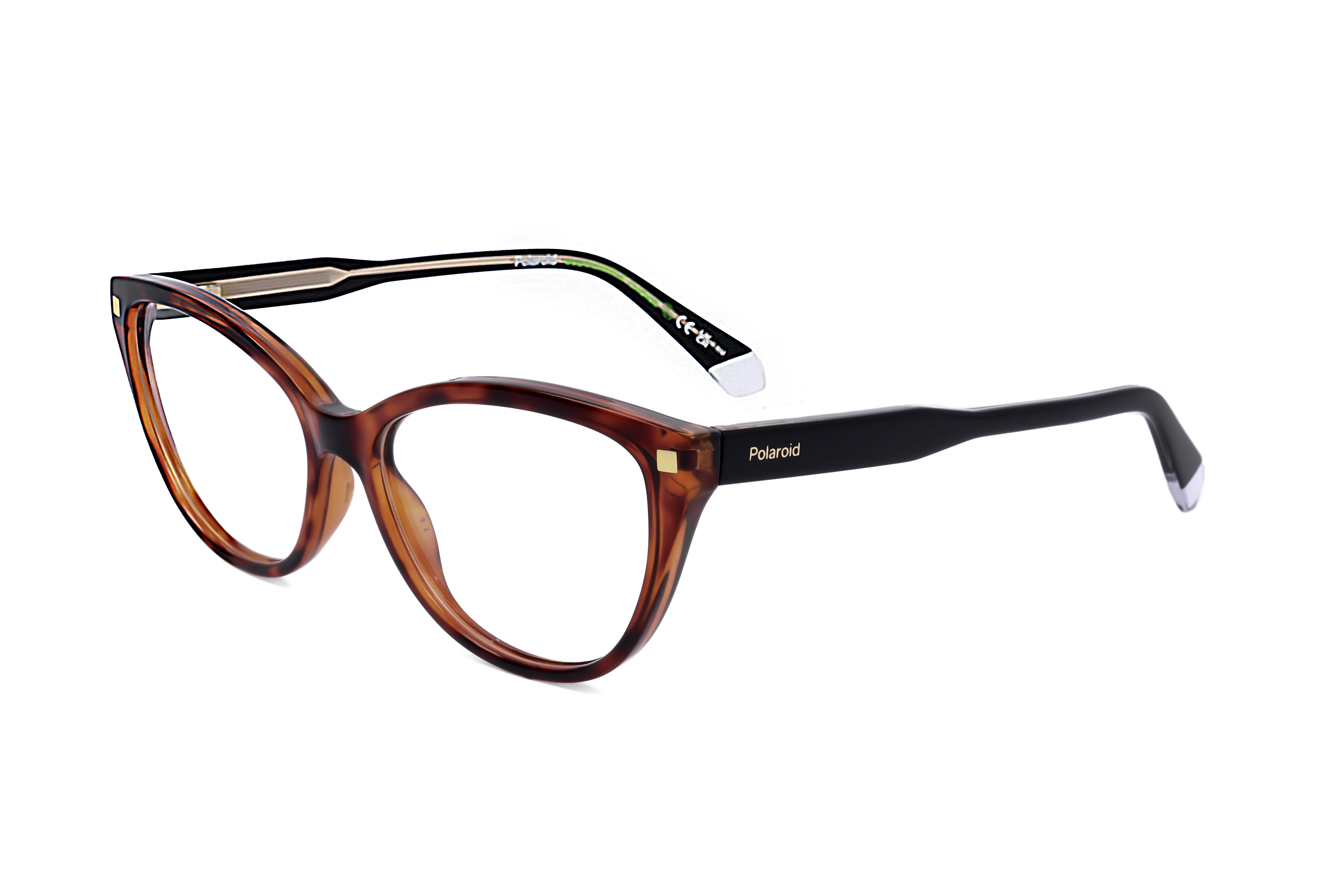 Polaroid Women's 55 mm Havana Eyeglasses PLDD493-086-55
